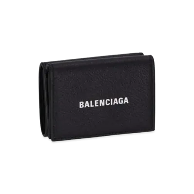 BALENCIAGA Cash Mini Wallet "Black"