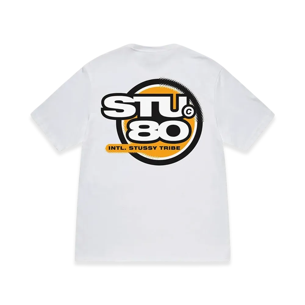 Stussy Hot 80 Tee "White"