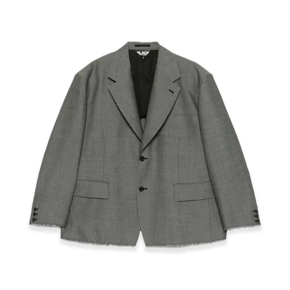 BLACK COMME des GARCONS Herringbone Jacket "Black"