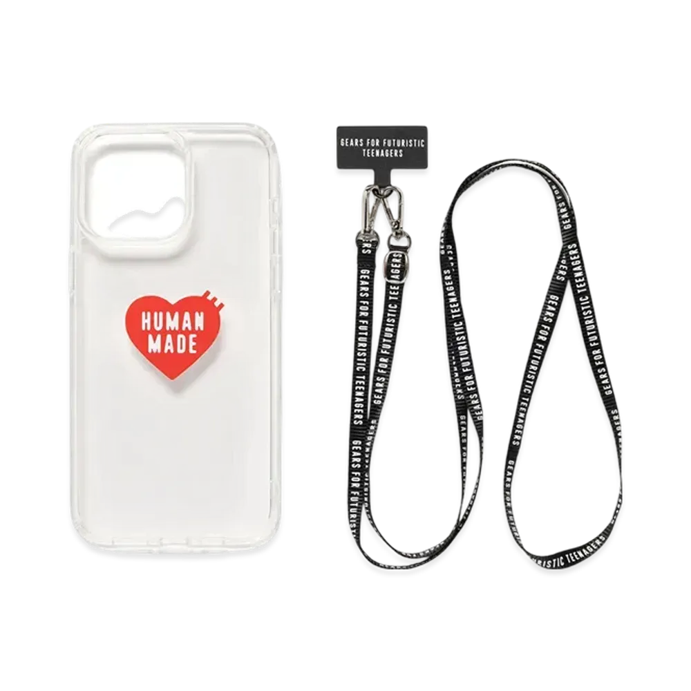 HUMAN MADE HM Iphone 15Pro Max Case "Black"