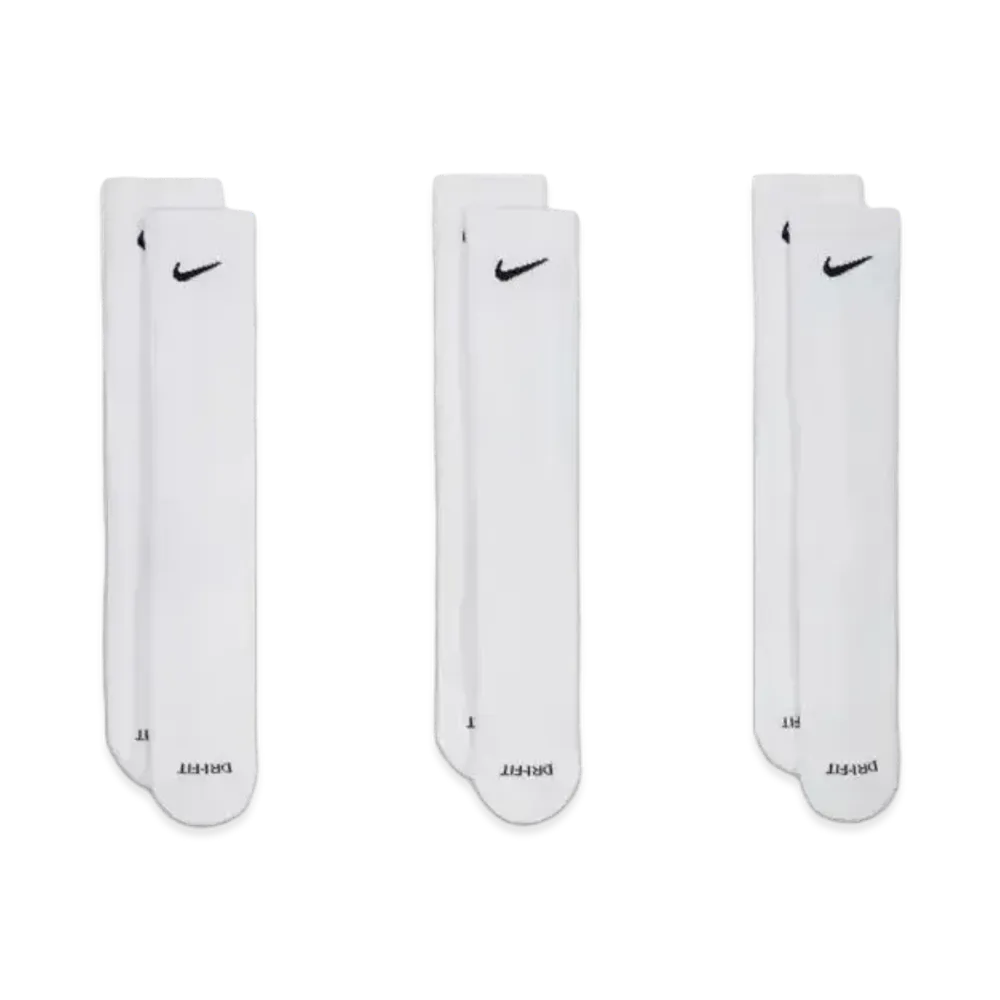 Nike x Stussy Cushioned Crew Socks (3 Pairs) "White"