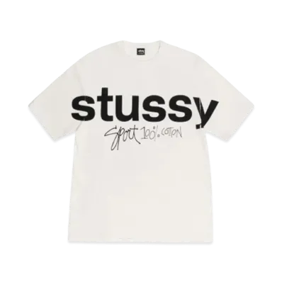 Stussy Sport 100% Pigment Dyed Tee "Natural"