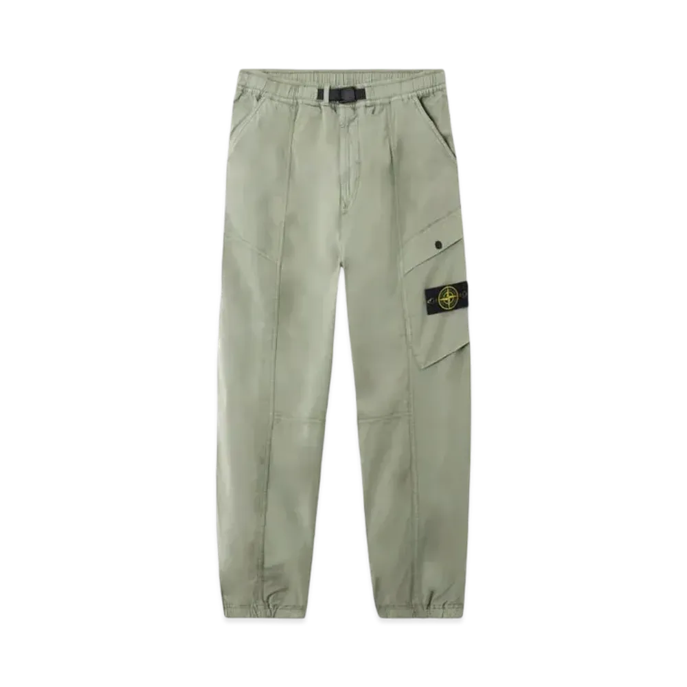 Stone Island 3100016 Supima Cotton Twill Stretch-TC "Sage Green"
