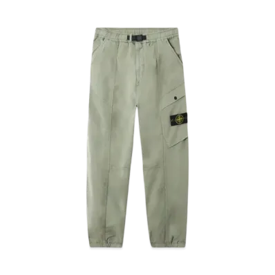 Stone Island 3100016 Supima Cotton Twill Stretch-TC "Sage Green"