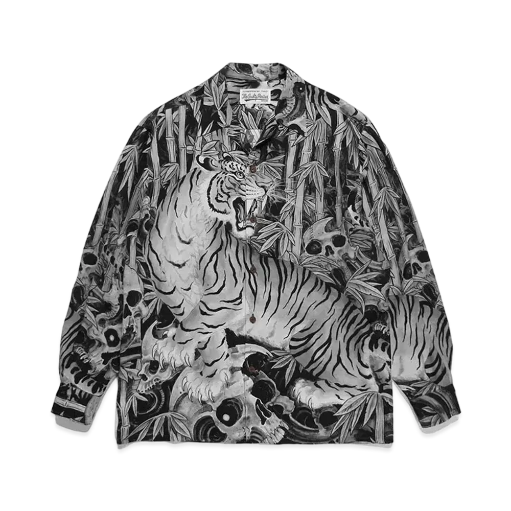 WACKO MARIA Tim Lehi / Hawaiian Shirt "Gray"