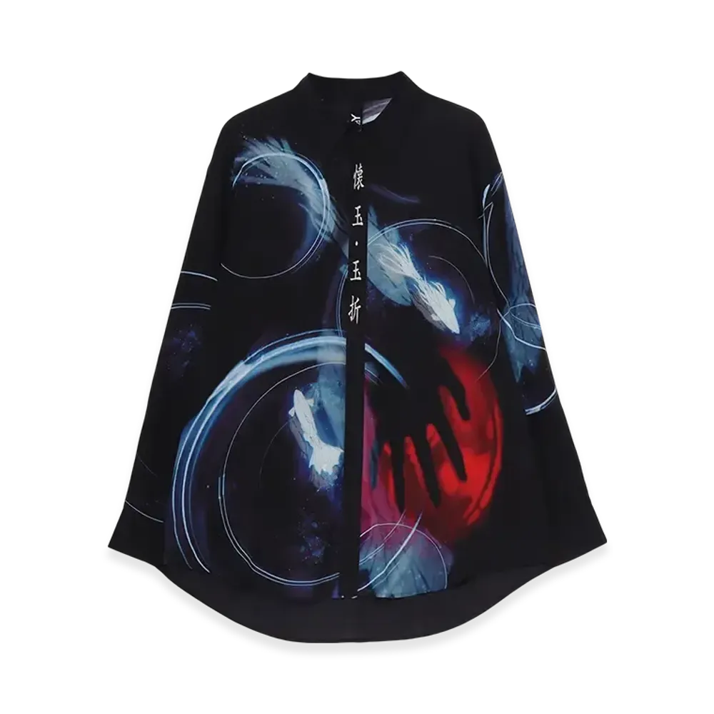 Ground Y x JUJUTSU KAISEN Hand and Betta Shirt "Black"