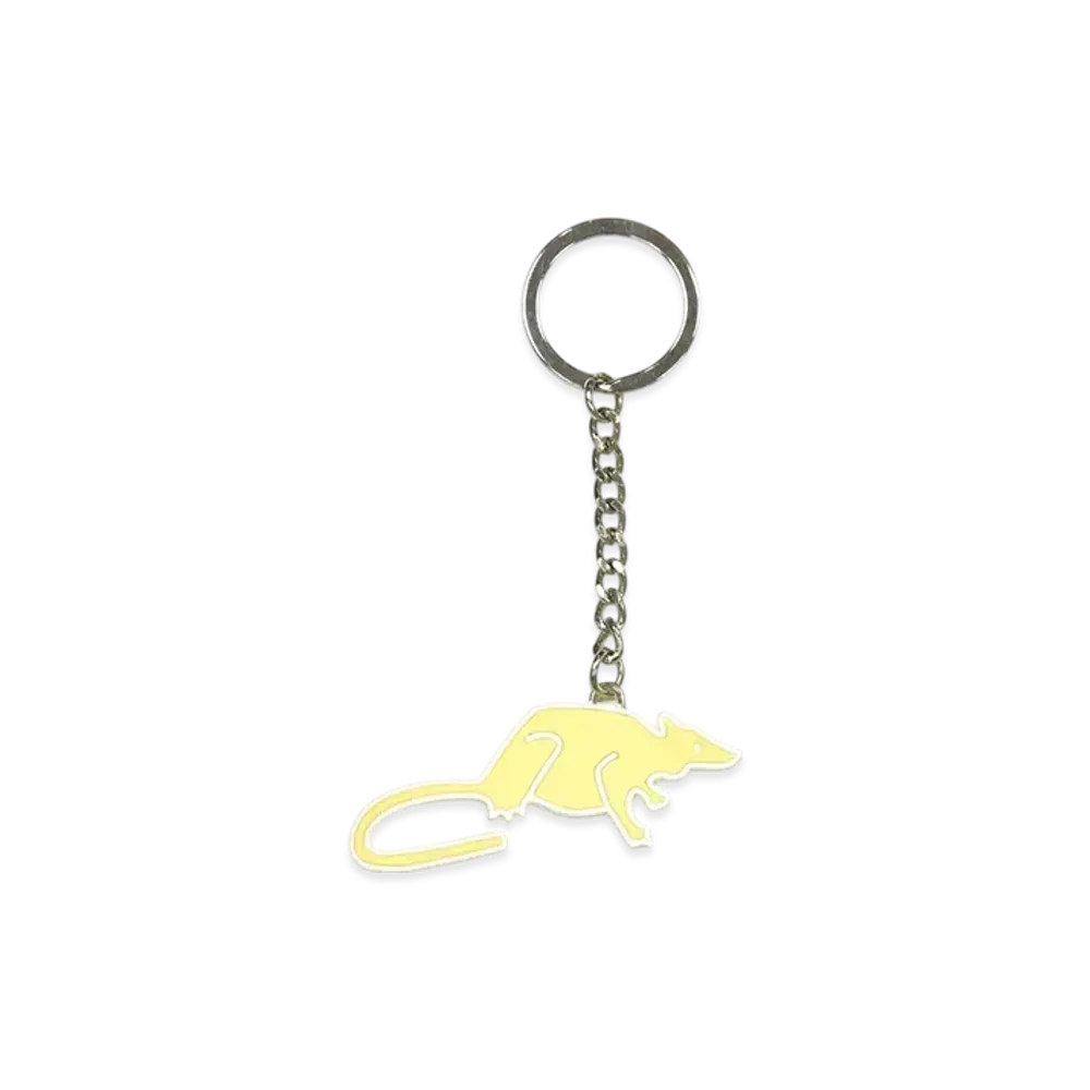 Marc By Marc Jacobs Stinky Rat Key Ring "Yellow"