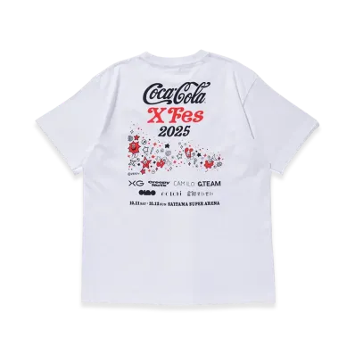 VERDY x Coca Cola X Fes 2025 Artist Tee "White"