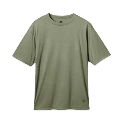 DESCENTE ALLTERRAIN 81 Wool H/S Shirt "Khaki"
