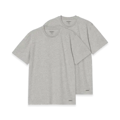 Carhartt WIP Standard Crew Neck T-Shirt "Grey Heather"