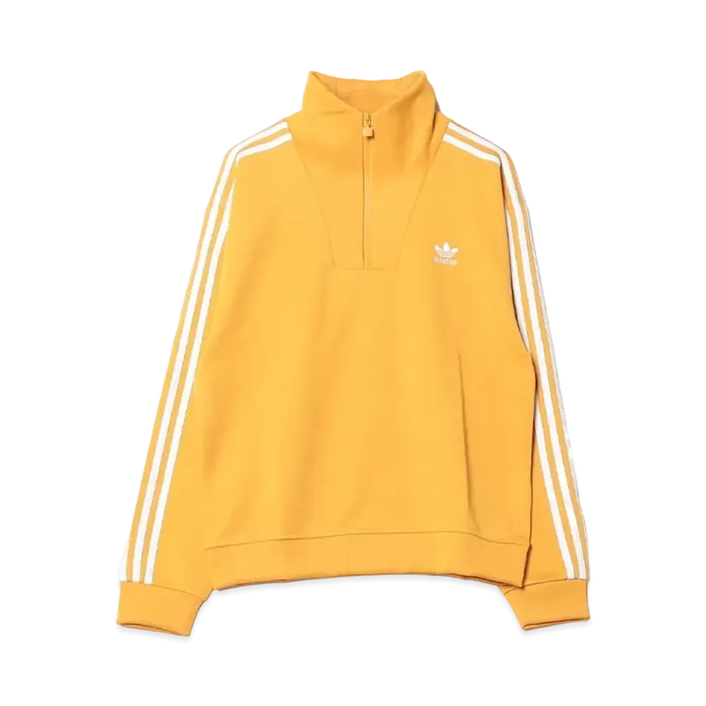 adidas Adicolor Funnel Neck Track Top "Yellow"