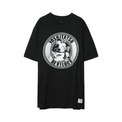PRO WRESTLING NOAH 25th ANNIV \ DEVILOCK x YOSHITATSU TEE "BLACK"