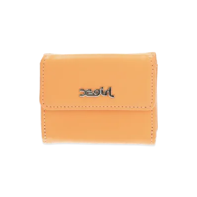 X-Girl Women's Faux Leather Mini Wallet "Orange"