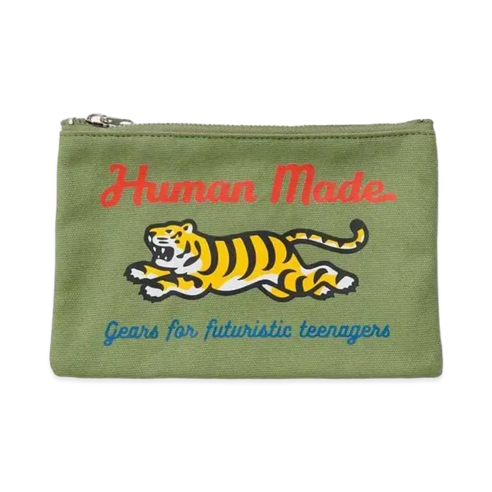 HUMAN MADE BANK POUCH "Green"