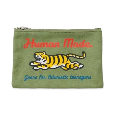 HUMAN MADE BANK POUCH "Green"