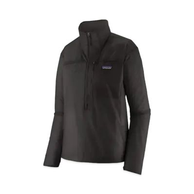 Patagonia Women's Houdini Stash 1/2 Zip Pullover "Black"