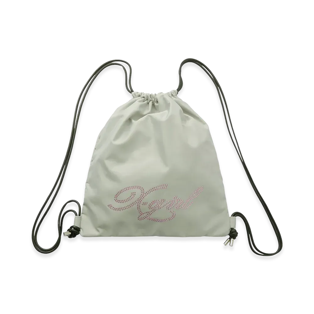 X-Girl Women's Rhinestone Knapsack "Grey"