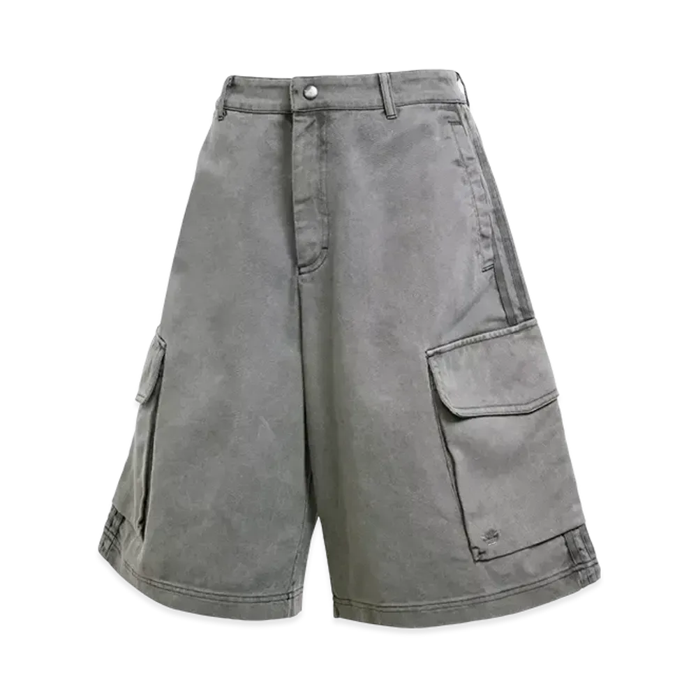adidas Washed Cargo Twill Jorts "Black"