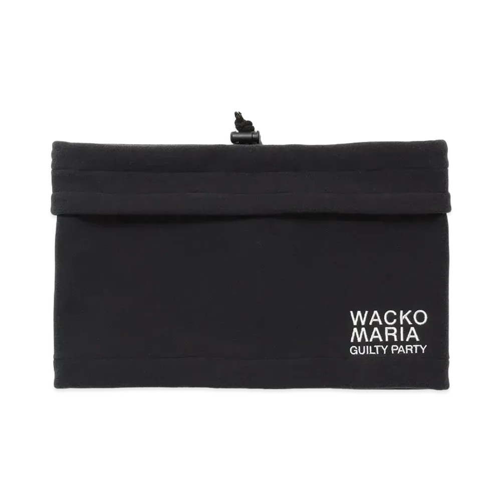 WACKO MARIA Fleece Neck Warmer "Black"