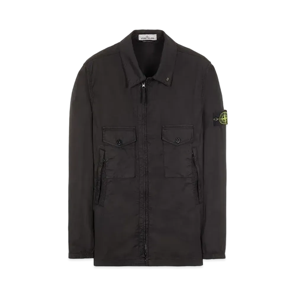 Stone Island 10610 STRETCH COTTON GABARDINE "Black"