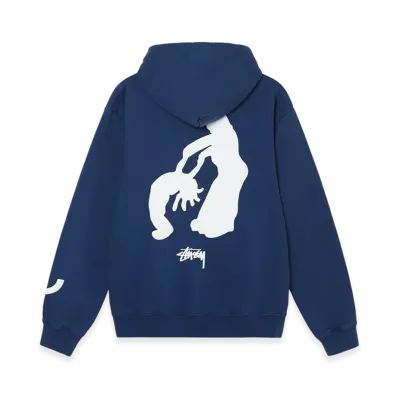 Stussy Bakar Nobody's Home Hoodie "Navy"