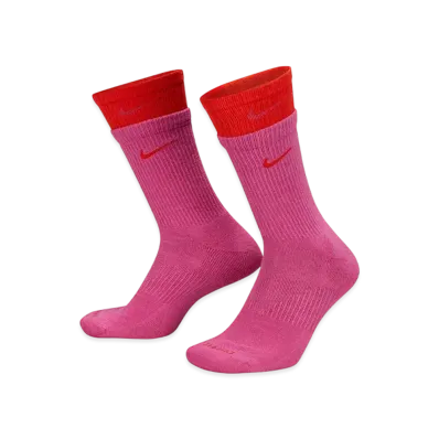 Nike U NK ED Plush Cush Crew 1P 144 DBL "Fuchsia"