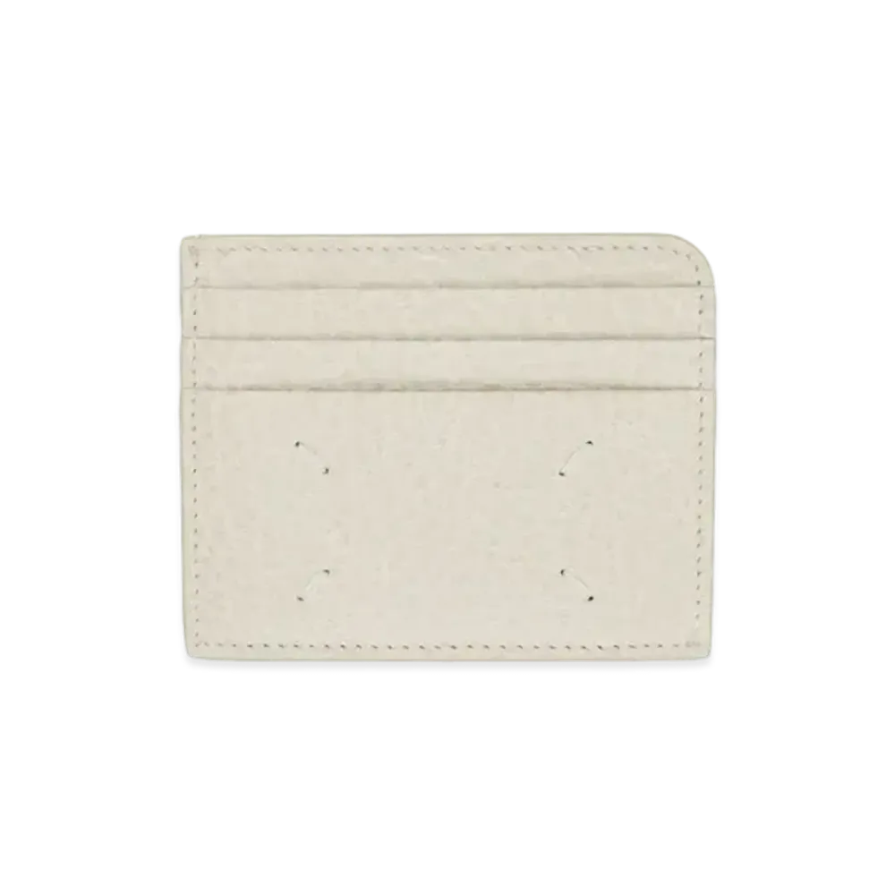 Maison Margiela Stitch Card Holder "Light Grey"