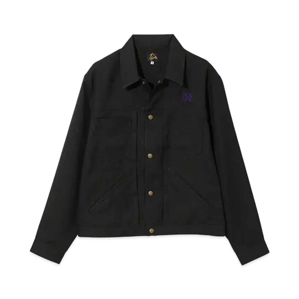 NEEDLES Penny Jean Jacket - Poly Twill "Black"