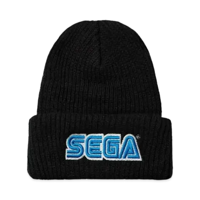 Geeks Rule x SEGA Company Logo Knit Cap "Black"