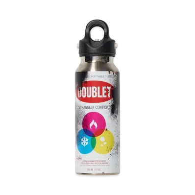 doublet x Revomax Spray-Can Water Bottle/Medium "Black"