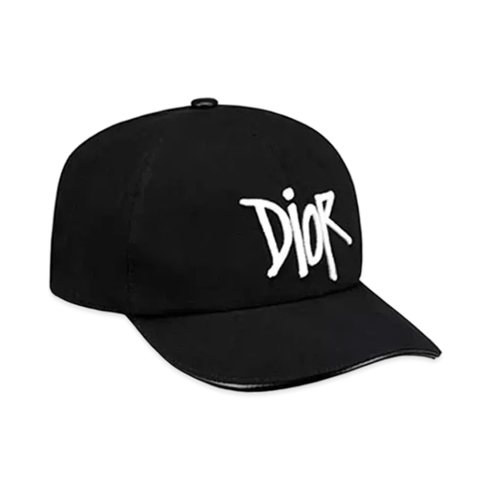 Dior x Shawn Stussy Baseball Cap "Black"