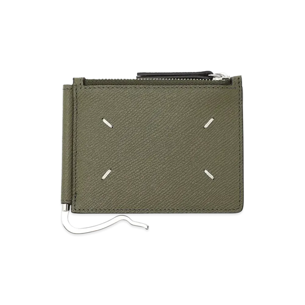 Maison Margiela Money Clip Wallet Slim 2 Pincer "Khaki"