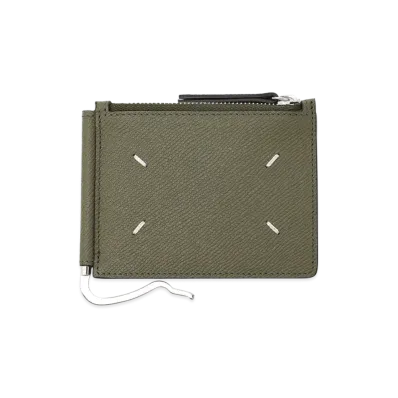 Maison Margiela Money Clip Wallet Slim 2 Pincer "Khaki"