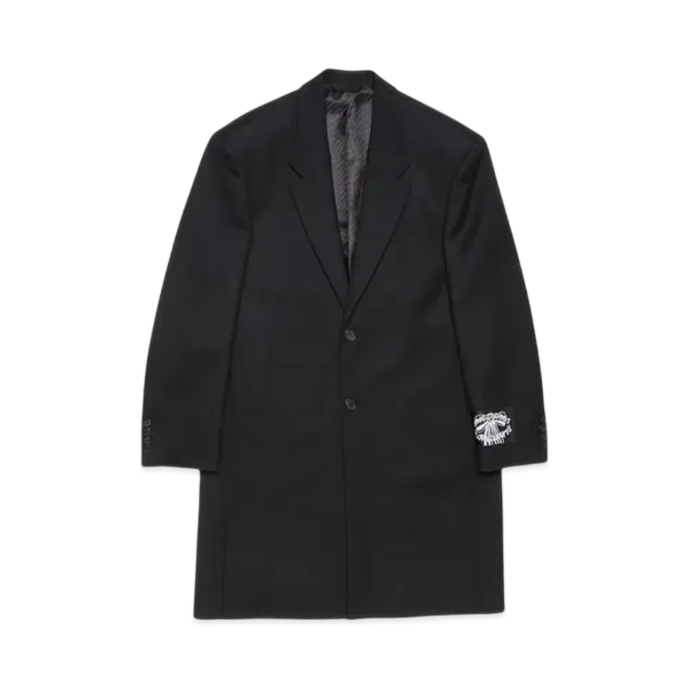 Acne Studios Single-Breasted Wool Coat "Black"