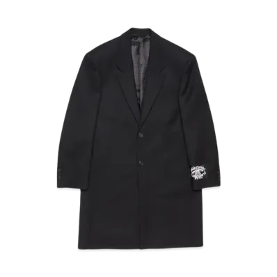 Acne Studios Single-Breasted Wool Coat "Black"