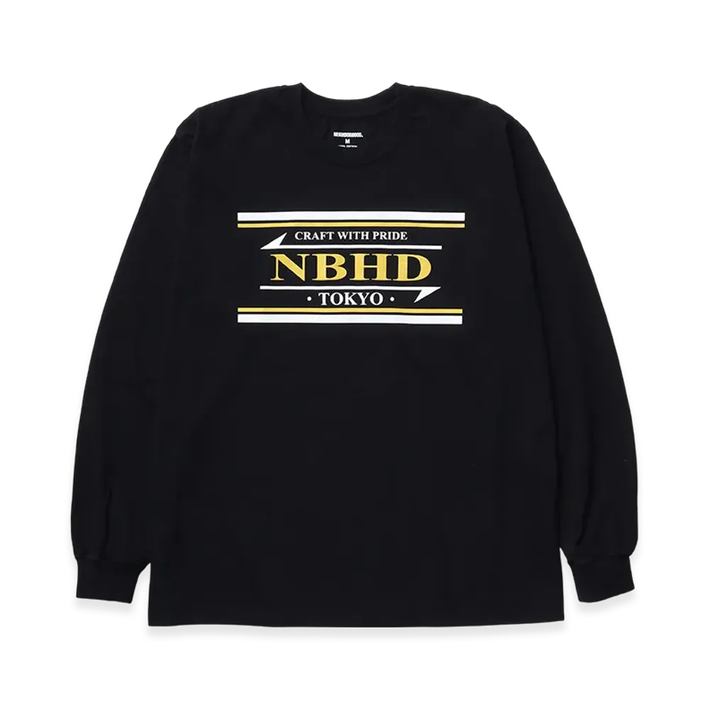 NEIGHBORHOOD Nh. Tee LS-6 "Black"