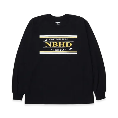 NEIGHBORHOOD Nh. Tee LS-6 "Black"