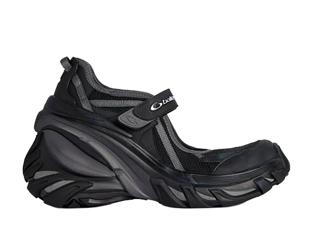 BALENCIAGA Women's Hydra Mary Jane Sneaker "Black"