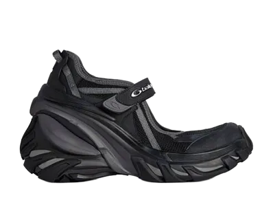 BALENCIAGA Women's Hydra Mary Jane Sneaker "Black"