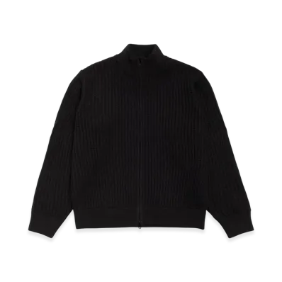 Stussy Patch Zip Sweater "Black"