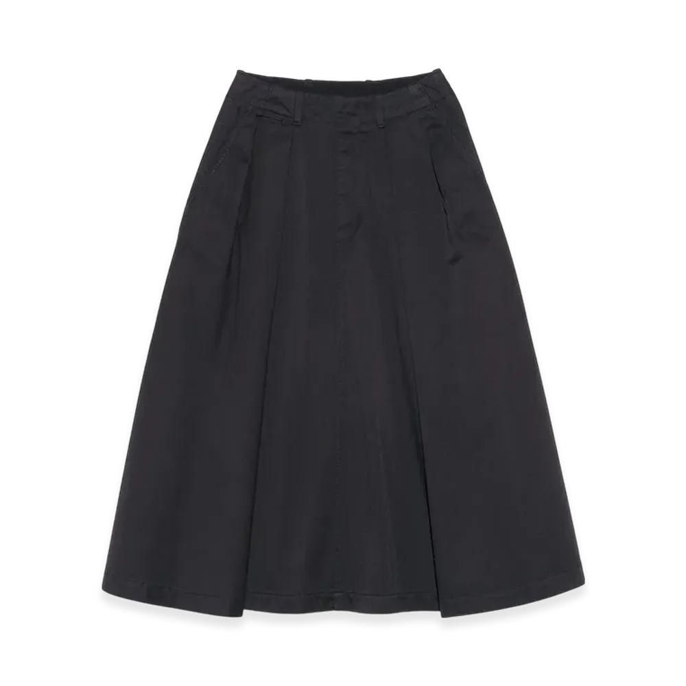 nanamica Chino Skirt "Black"