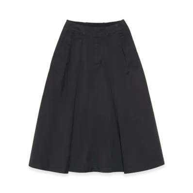 nanamica Chino Skirt "Black"