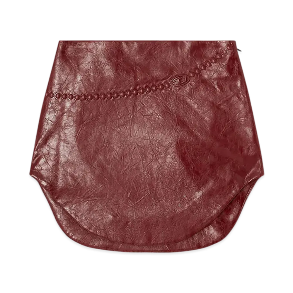 Diesel O-Hara Mini Skirt "Red"