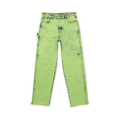 drew house carpenter jean "Painted Llime"
