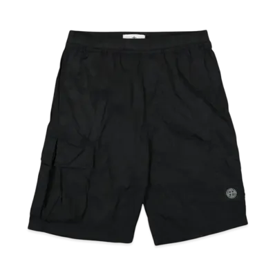 Stone Island L1319 Nylon Metal in Econyl Regenerated Nylon Bermuda Short - 23SS "Black"