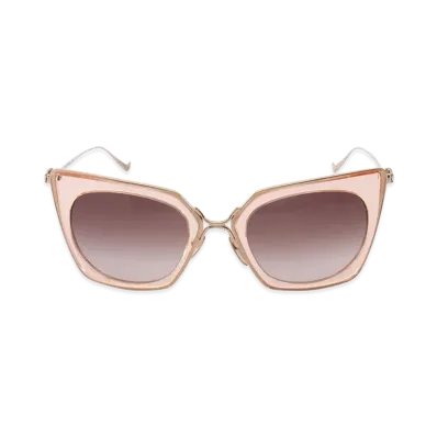 Chrome Hearts LAURITA LYNN Sunglasses "Beige/Gold"