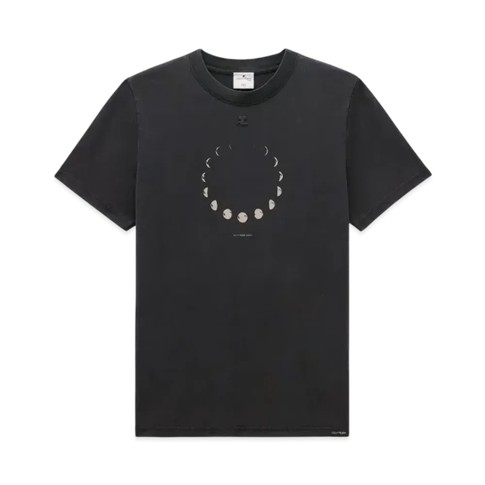 Courreges AC Moon Stonewashed T-Shirt "Stonewhashed"