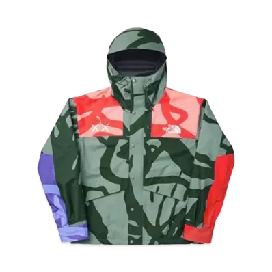 The North Face × Kaws Retro 1986 Mountain Jacket "Balsam Green"