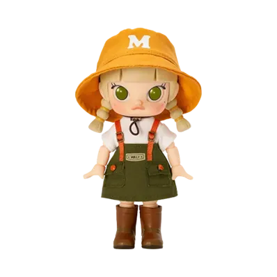 POP MART "BJD" MOLLY Go Camping Action Figure