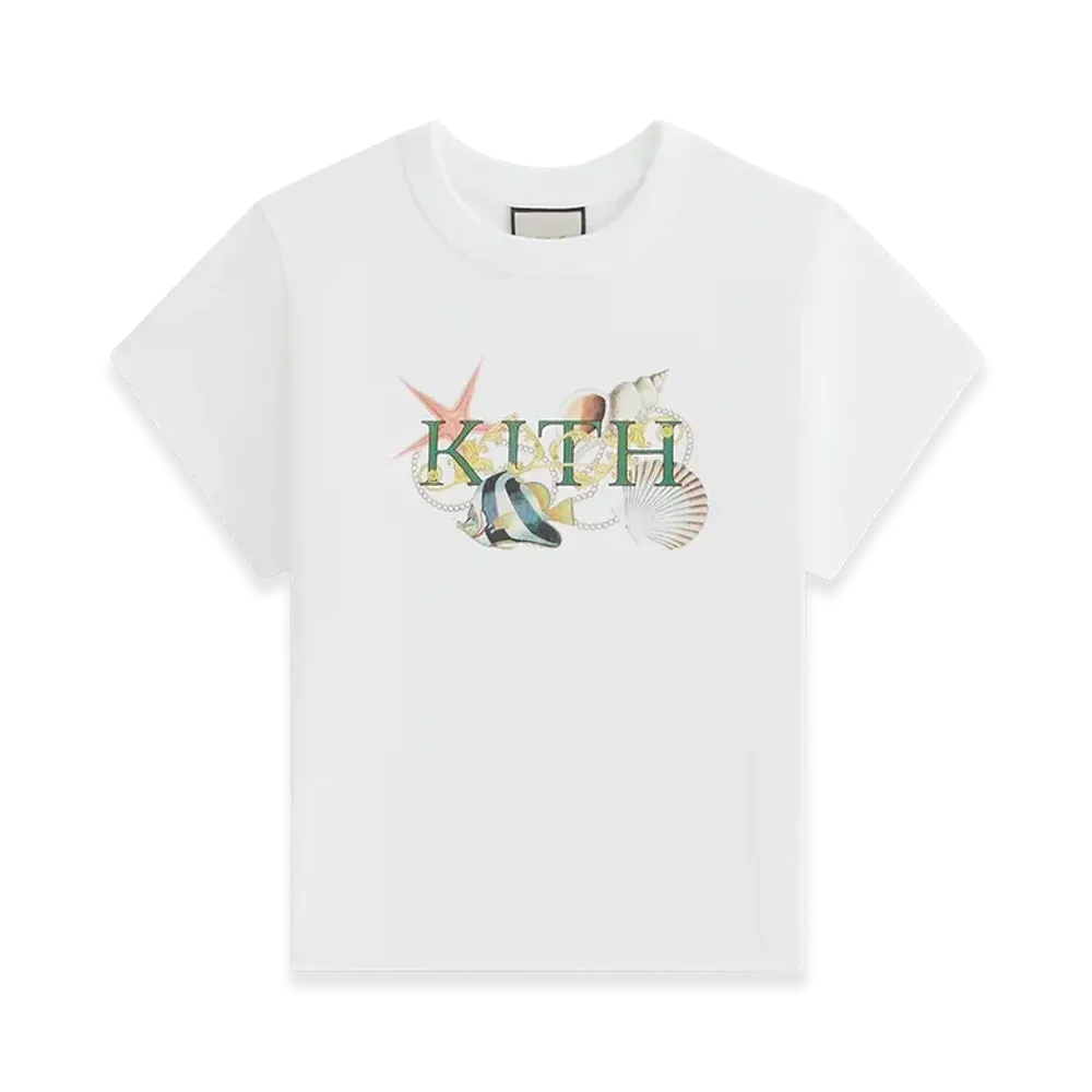 Kith Women's Mulberry Vintage Atlantis Tee "White"
